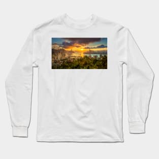 Hong Kong Sunset Long Sleeve T-Shirt